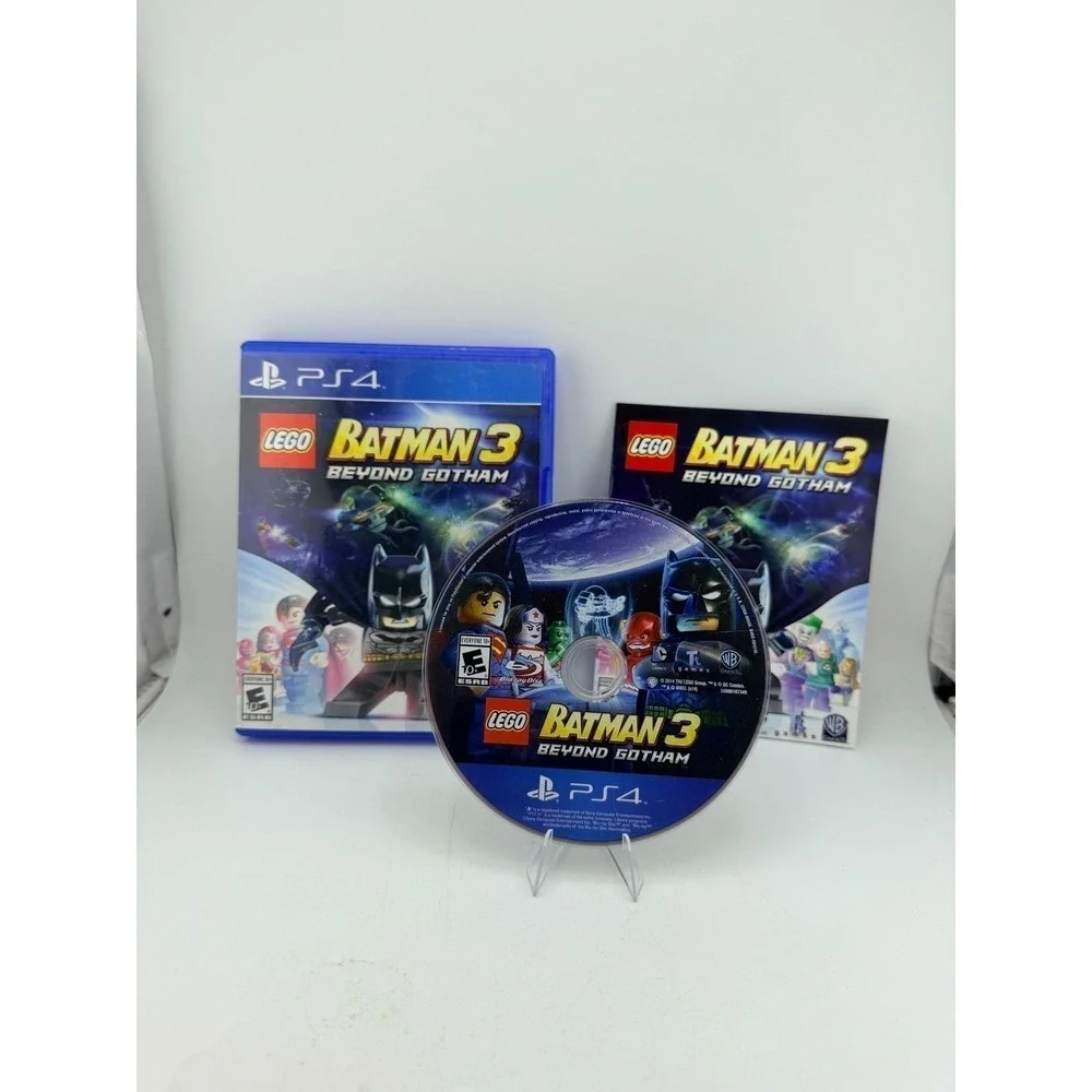 LEGO Batman 3 Beyond Gotham Sony PS4 Action Adventure Game CUSA-00580 Complete